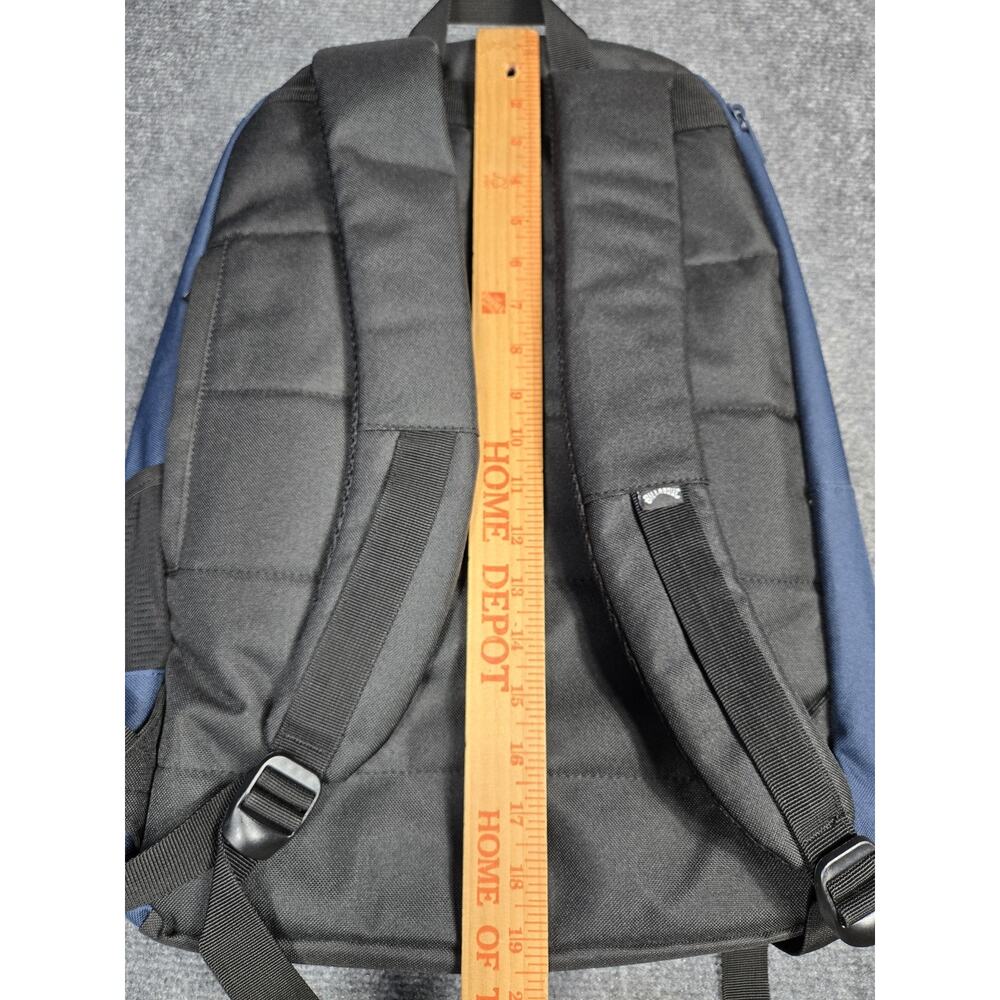 Billabong Backpack Blue Tie Dye School Laptop Bag Water Bottle Pockets Large - Picture 8 of 16